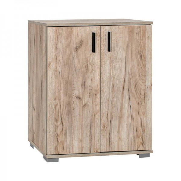 ΠΑΠΟΥΤΣΟΘΗΚΗ Fylliana Shoerack GREY OAK ΧΡΩΜΑ 69x34x85εκ