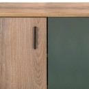 ΠΑΠΟΥΤΣΟΘΗΚΗ Fylliana Valenor NATURAL CANELLA OAK-ΛΑΔΙ ΧΡΩΜΑ 69x34x120εκ