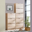 ΠΑΠΟΥΤΣΟΘΗΚΗ Hugo 23 Grey Oak 67x28x119εκ