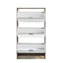 ΠΑΠΟΥΤΣΟΘΗΚΗ Hugo 23 Grey Oak ΜΕ ΚΑΘΡΕΦΤΗ 67x28x119εκ