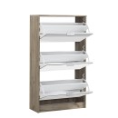 ΠΑΠΟΥΤΣΟΘΗΚΗ Hugo 23 Grey Oak ΜΕ ΚΑΘΡΕΦΤΗ 67x28x119εκ