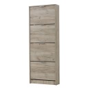 ΠΑΠΟΥΤΣΟΘΗΚΗ Hugo 24 Grey Oak 67x28x155εκ