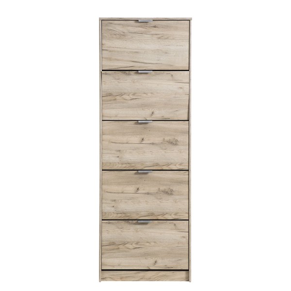 ΠΑΠΟΥΤΣΟΘΗΚΗ Hugo 25 Grey Oak 67x28x191,5εκ