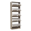 ΠΑΠΟΥΤΣΟΘΗΚΗ Hugo 25 Grey Oak 67x28x191,5εκ