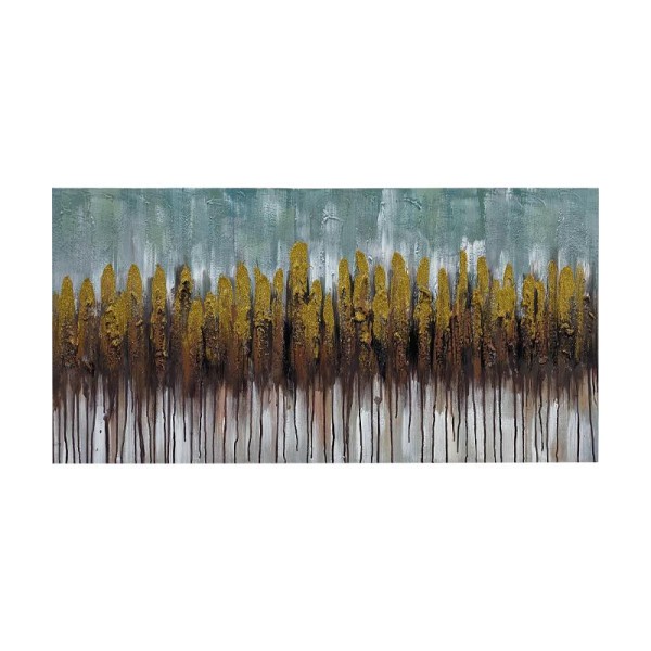 ΠΙΝΑΚΑΣ Fylliana FOREST ΣΕ ΚΑΜΒΑ ΜΕ ΞΥΛΙΝΟ ΠΛΑΙΣΙΟ 120x2.3x60εκ