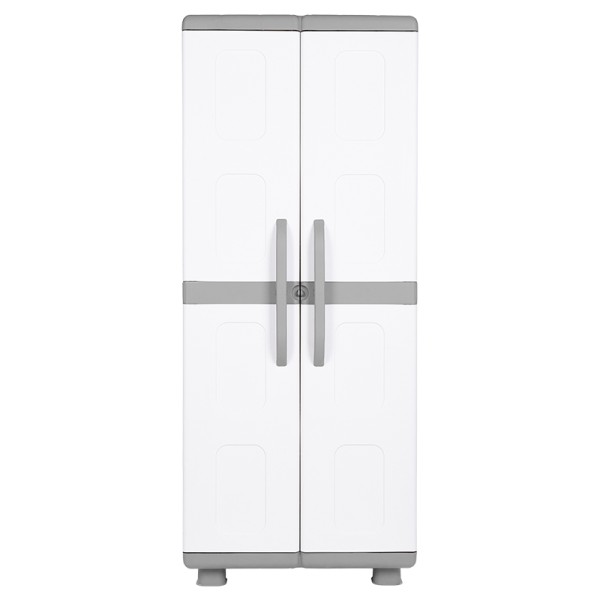 ΠΛΑΣΤΙΚΗ ΝΤΟΥΛΑΠΑ Fylliana ΔΙΑΣ ΓΚΡΙ ΑΝΘΡΑΚΙ 73x44x179εκ