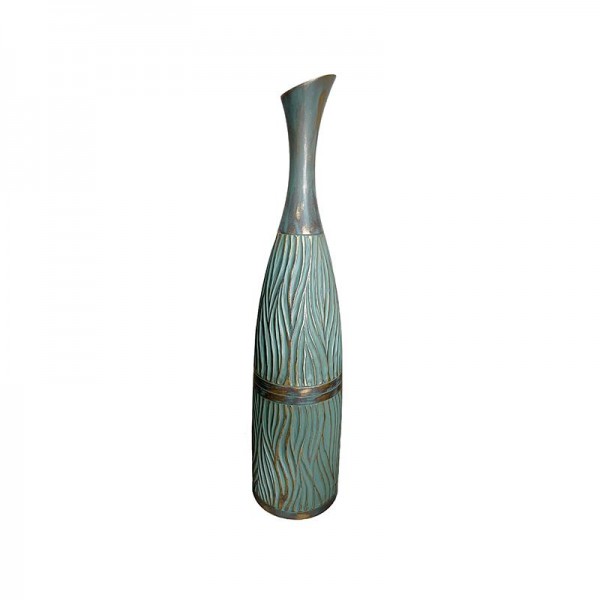 POLYRESIN ΒΑΖΟ Fylliana 2190 ΠΡΑΣΙΝΟ ΧΡΩΜΑ 14x14x60,5εκ