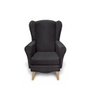 ΠΟΛΥΘΡΟΝΑ Fylliana CLASSIC 24 ΣΚΟΥΡΟ ΓΚΡΙ ΥΦΑΣΜΑ 80x80x114εκ