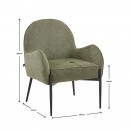 ΠΟΛΥΘΡΟΝΑ Fylliana FL65 ΛΑΔΙ ΥΦΑΣΜΑ ΜΕ ΜΕΤΑΛΛΙΚΟ ΣΚΕΛΕΤΟ 69x67x84εκ