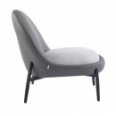 ΠΟΛΥΘΡΟΝΑ Fylliana FL829 ΓΚΡΙ ΥΦΑΣΜΑ ΜΕ ΜΕΤΑΛΛΙΚΑ ΠΟΔΙΑ 74x84x80εκ