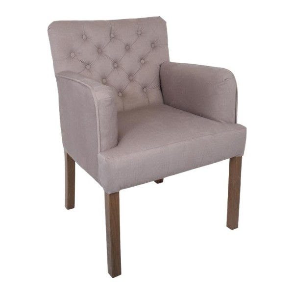 ΠΟΛΥΘΡΟΝΑ Fylliana NEW F4 ΜΠΕΖ ΜΕ GREY OAK ΠΟΔΙΑ 65x70x88εκ