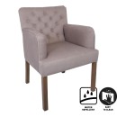 ΠΟΛΥΘΡΟΝΑ Fylliana NEW F4 ΜΠΕΖ ΜΕ GREY OAK ΠΟΔΙΑ 65x70x88εκ
