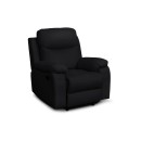 ΠΟΛΥΘΡΟΝΑ Fylliana RELAX CHICAGO 1114 ΜΑΥΡΟ ΤΕΧΝΟΔΕΡΜΑ 97x90x100εκ