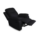 ΠΟΛΥΘΡΟΝΑ Fylliana RELAX CHICAGO 1114 ΜΑΥΡΟ ΤΕΧΝΟΔΕΡΜΑ 97x90x100εκ