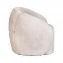 ΠΟΛΥΘΡΟΝΑ Fylliana Sienna ΚΡΕΜ ΥΦΑΣΜΑ 53x76x71εκ