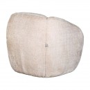 ΠΟΛΥΘΡΟΝΑ Fylliana Sienna ΚΡΕΜ ΥΦΑΣΜΑ 53x76x71εκ