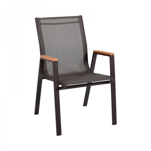 ΠΟΛΥΘΡΟΝΑ ΚΗΠΟΥ Fylliana FL5050 ΧΡΩΜΑ ΚΑΦΕ ΜΕ ΚΑΦΕ-ΜΑΥΡΟ TEXTILENE  61x56x90εκ s.of