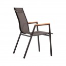 ΠΟΛΥΘΡΟΝΑ ΚΗΠΟΥ Fylliana FL5050 ΧΡΩΜΑ ΚΑΦΕ ΜΕ ΚΑΦΕ-ΜΑΥΡΟ TEXTILENE  61x56x90εκ s.of