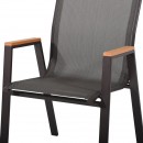 ΠΟΛΥΘΡΟΝΑ ΚΗΠΟΥ Fylliana FL5050 ΧΡΩΜΑ ΚΑΦΕ ΜΕ ΚΑΦΕ-ΜΑΥΡΟ TEXTILENE  61x56x90εκ s.of