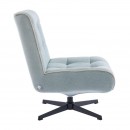 ΠΟΛΥΘΡΟΝΑ ΠΕΡΙΣΤΡΕΦΟΜΕΝΗ Fylliana FL820 ΒΕΡΑΜΑΝ ΥΦΑΣΜΑ ΜΕ ΜΕΤΑΛΛΙΚΑ ΠΟΔΙΑ 71x82x86εκ