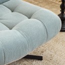 ΠΟΛΥΘΡΟΝΑ ΠΕΡΙΣΤΡΕΦΟΜΕΝΗ Fylliana FL820 ΒΕΡΑΜΑΝ ΥΦΑΣΜΑ ΜΕ ΜΕΤΑΛΛΙΚΑ ΠΟΔΙΑ 71x82x86εκ