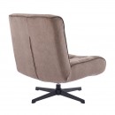 ΠΟΛΥΘΡΟΝΑ ΠΕΡΙΣΤΡΕΦΟΜΕΝΗ Fylliana FL820 ΓΚΡΙ ΥΦΑΣΜΑ ΜΕ ΜΕΤΑΛΛΙΚΑ ΠΟΔΙΑ 71x82x86εκ