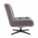 ΠΟΛΥΘΡΟΝΑ ΠΕΡΙΣΤΡΕΦΟΜΕΝΗ Fylliana FL820 ΚΑΦΕ ΥΦΑΣΜΑ ΜΕ ΜΕΤΑΛΛΙΚΑ ΠΟΔΙΑ 71x82x86εκ