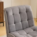 ΠΟΛΥΘΡΟΝΑ ΠΕΡΙΣΤΡΕΦΟΜΕΝΗ Fylliana FL820 ΚΑΦΕ ΥΦΑΣΜΑ ΜΕ ΜΕΤΑΛΛΙΚΑ ΠΟΔΙΑ 71x82x86εκ