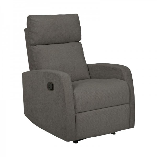 ΠΟΛΥΘΡΟΝΑ RELAX ΜΕ ΜΗΧΑΝΙΣΜΟ ΑΝΑΚΛΙΣΗΣ Fylliana FL2311 ΓΚΡΙ ΧΡΩΜΑ 70x89x102εκ