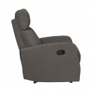 ΠΟΛΥΘΡΟΝΑ RELAX ΜΕ ΜΗΧΑΝΙΣΜΟ ΑΝΑΚΛΙΣΗΣ Fylliana FL2311 ΓΚΡΙ ΧΡΩΜΑ 70x89x102εκ