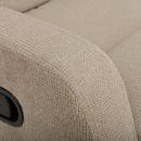 ΠΟΛΥΘΡΟΝΑ RELAX ΜΕ ΜΗΧΑΝΙΣΜΟ ΑΝΑΚΛΙΣΗΣ Fylliana FL2311 ΜΠΕΖ ΧΡΩΜΑ 70x89x102εκ