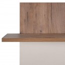 ΡΑΦΙ ΤΟΙΧΟΥ 2 ΘΕΣΕΩΝ Fylliana Miami TOBACCO ΜΕ CASHMERE ΧΡΩΜΑ 80x26x100εκ