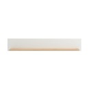 ΡΑΦΙ ΤΟΙΧΟΥ BRETAGNA ZP ARTISAN OAK-ΛΕΥΚΟ HIGH GLOSS FOIL 150x19,5x25εκ a.p.r