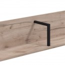 ΡΑΦΙ ΤΟΙΧΟΥ VANDEA ZP GREY OAK 138x20x24εκ