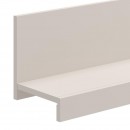 ΡΑΦΙ ΤΟΙΧΟΥ WARWICK ZP CASHMERE/CASHMERE MATT FOIL 138x20x24εκ