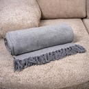 ΡΙΧΤΑΡΙ Fylliana MARROON ΓΚΡΙ ΧΡΩΜΑ 180x230εκ