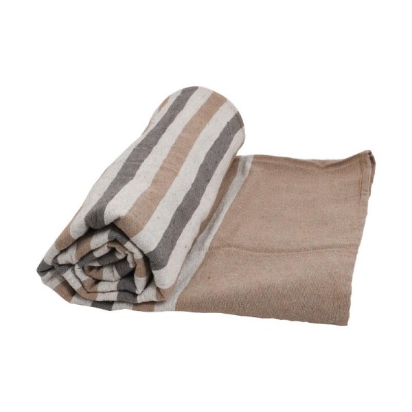 ΡΙΧΤΑΡΙ Fylliana Multi Stripe ΜΠΕΖ ΧΡΩΜΑ 170x230εκ