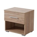 ΣΕΤ 2 ΚΟΜΟΔΙΝΑ RITMO 2NO1F SONOMA 44.5x33.5x42.5εκ