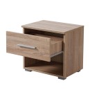ΣΕΤ 2 ΚΟΜΟΔΙΝΑ RITMO 2NO1F SONOMA 44.5x33.5x42.5εκ