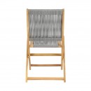 ΣΕΤ BISTRO 3 ΤΕΜ ΞΥΛΟ ΑΚΑΚΙΑΣ Fylliana FL3709 ΚΑΡΥΔΙ ΣΚΕΛΕΤΟΣ-ΓΚΡΙ ΚΟΡΔΟΝΙ 60x60x75εκ