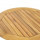 ΣΕΤ BISTRO 3 ΤΕΜ ΞΥΛΟ ΑΚΑΚΙΑΣ Fylliana FL3709 ΚΑΡΥΔΙ ΣΚΕΛΕΤΟΣ-ΓΚΡΙ ΚΟΡΔΟΝΙ 60x60x75εκ