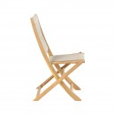 ΣΕΤ BISTRO 3 ΤΕΜ ΞΥΛΟ ΑΚΑΚΙΑΣ Fylliana FL3709 ΚΑΡΥΔΙ ΣΚΕΛΕΤΟΣ-ΜΠΕΖ ΚΟΡΔΟΝΙ 60x60x75εκ