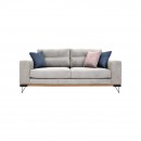 ΣΕΤ ΣΑΛΟΝΙ Monaco 2Θ+3Θ ΑΝΟΙΧΤΟ ΓΚΡΙ 180x95x95+230x95x95εκ