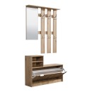ΣΤΑΝΤ ΓΙΑ ΧΩΛ RAVENNA ARTISAN OAK 100x29x192εκ fxtr