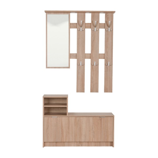 ΣΤΑΝΤ ΓΙΑ ΧΩΛ RAVENNA SONOMA 100x29x192εκ fxtr