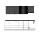 ΣΤΟΙΧΕΙΟ ΚΟΥΖΙΝΑΣ CLAUDIA D 60UP ΛΕΥΚΟ-ΛΕΥΚΗ ΛΑΚΑ 60x55x82εκ