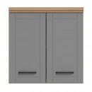 ΣΤΟΙΧΕΙΟ ΚΟΥΖΙΝΑΣ VALENCIA G60A ARTISAN-ΓΚΡΙ MAT FOIL 60x32x61εκ