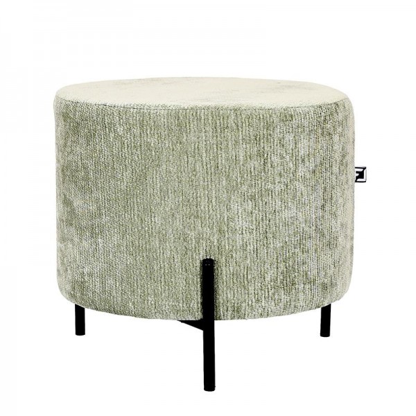 ΣΤΡΟΓΓΥΛΟ ΣΚΑΜΠΟ Fylliana New Lux ΠΡΑΣΙΝΟ ΧΡΩΜΑ 46x46x43εκ