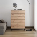 ΣΥΡΤΑΡΙΕΡΑ ALMOND 77 6F ARTISAN OAK ΧΡΩΜΑ 77x35x78εκ