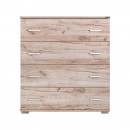 ΣΥΡΤΑΡΙΕΡΑ Fylliana Imperium 4F GREY OAK ΧΡΩΜΑ 90x44x106εκ